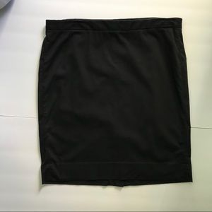 Gap Skirt Black Straight Office Skirt, Sz 8